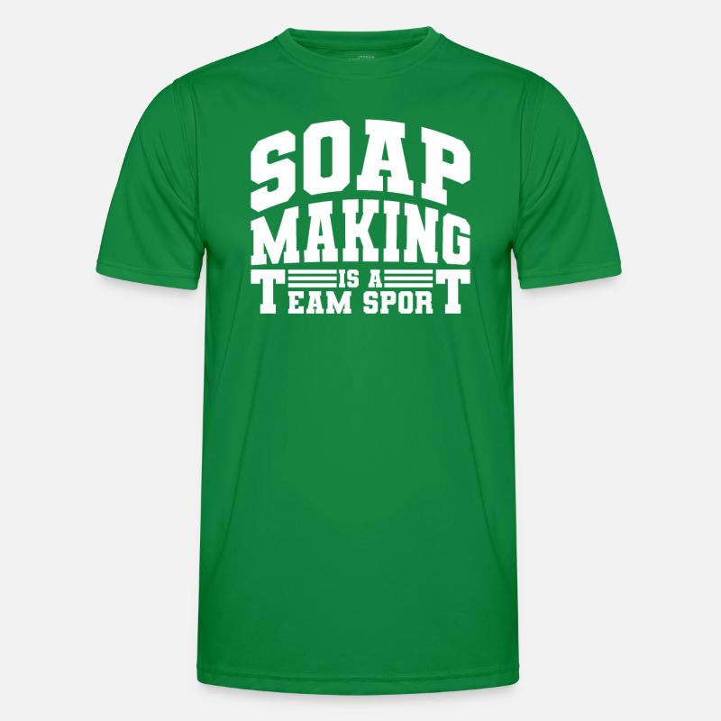 Soap Soap Making Soap Maker Soap Maker Men's Functional T-Shirt