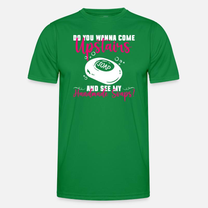 soap soap making soap maker soap boiler Men's Functional T-Shirt