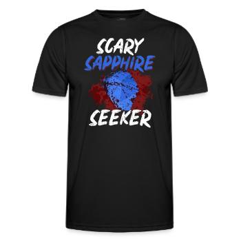 Geologist Stone Collector Stones Geology Halloween - Men's Functional T-Shirt - black - Front - AI Model Male 178 dark (178cm)