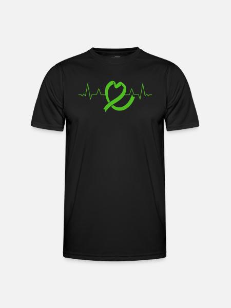 Organ Donor Organ Transplant Organ Donation - Men's Functional T-Shirt - black