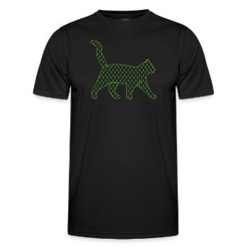 Don d’organes Greffe d’organes Don d’organes - T-shirt sport Homme - noir - Devant - AI Model Male 178 dark (178cm)