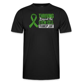 Stem Cell Transplant Stem Cell Donor Stem Cell - Men's Functional T-Shirt - black - Front - AI Model Male 178 dark (178cm)