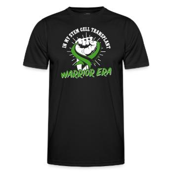 Stem Cell Transplant Stem Cell Donor Stem Cell - Men's Functional T-Shirt - black - Front - AI Model Male 178 dark (178cm)