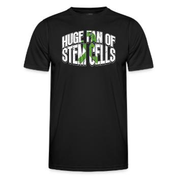 Stem Cell Transplant Stem Cell Donor Stem Cell - Men's Functional T-Shirt - black - Front - AI Model Male 178 dark (178cm)
