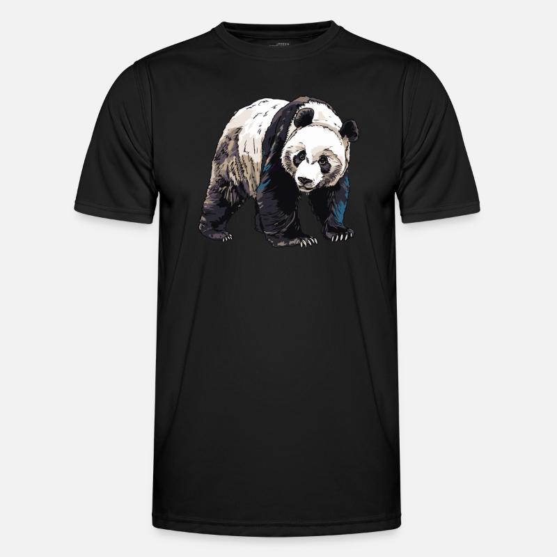 Panda Ours Panda géant japonais T-shirt sport Homme