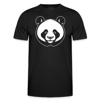 Panda Ours Panda géant japonais - T-shirt sport Homme - noir - Devant - AI Model Male 178 dark (178cm)