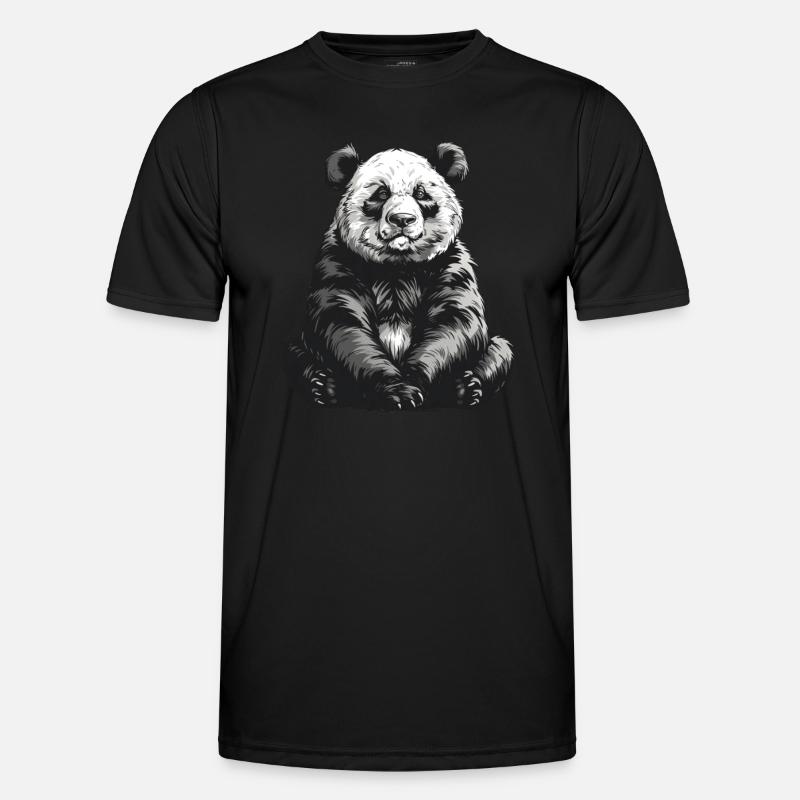 Panda Ours Panda géant japonais T-shirt sport Homme