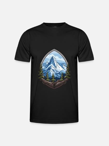 Mountains Mountaineering - Men's Functional T-Shirt - black