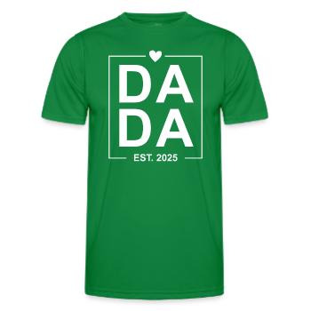 Dada Est 2025 weiß - Männer Funktions-T-Shirt - Kelly Green - Vorne - AI Model Male 178 dark (178cm)