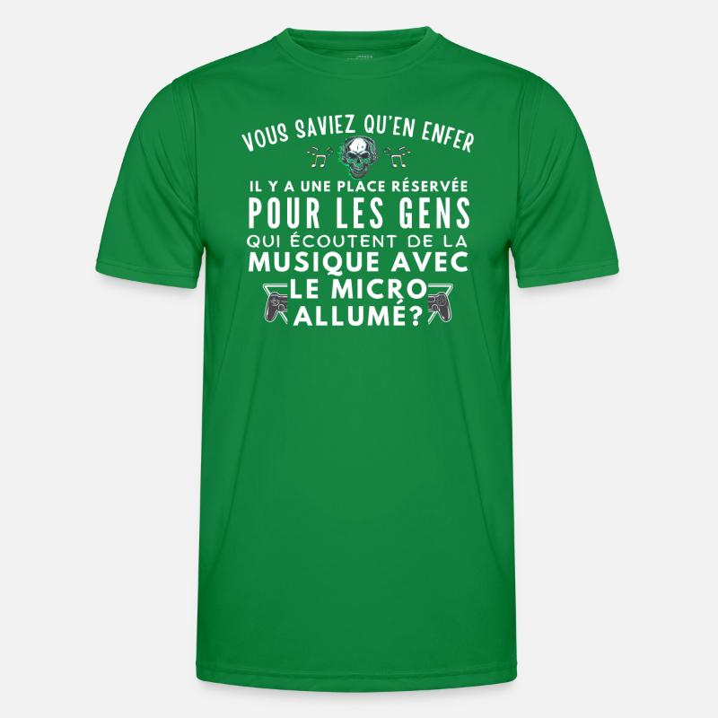 Le micro allumé Men's Functional T-Shirt