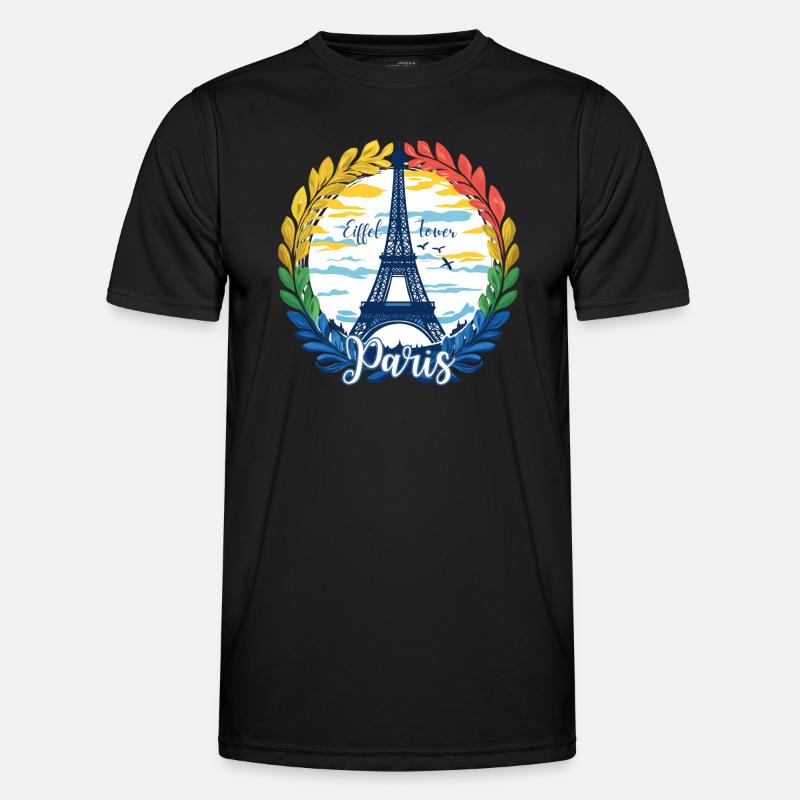 Paris Calling – Schnapp dir dein Hemd! Männer Funktions-T-Shirt