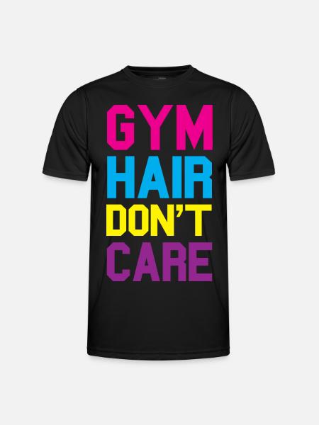 Gym - Männer Funktions-T-Shirt - Schwarz