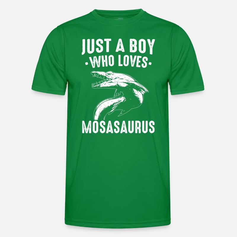 Mosasaurus Dinosaur Reptile Jurassic Men's Functional T-Shirt