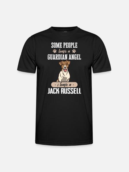 Jack Russell Terrier Dog Owner - Men's Functional T-Shirt - black