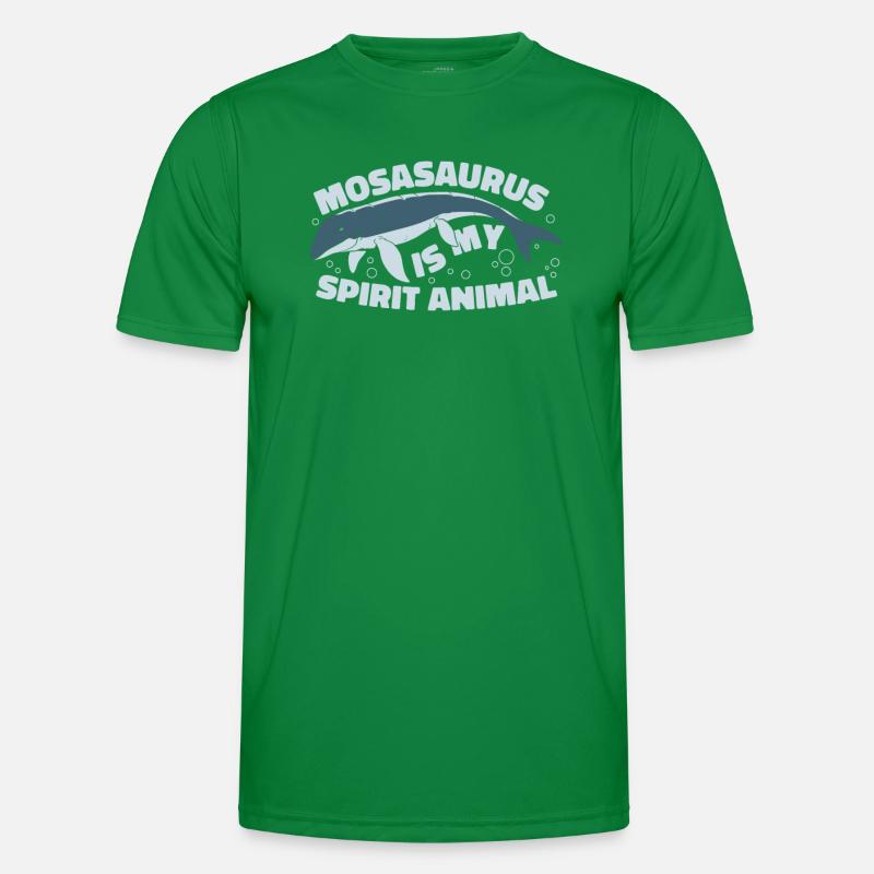 Mosasaurus Dinosaur Reptile Men's Functional T-Shirt