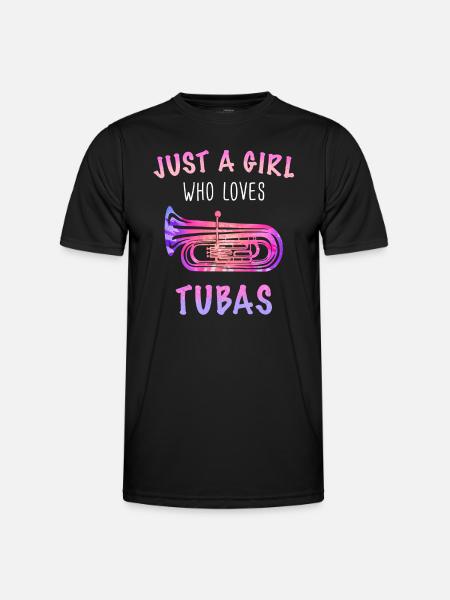 Tuba Tubist - Men's Functional T-Shirt - black