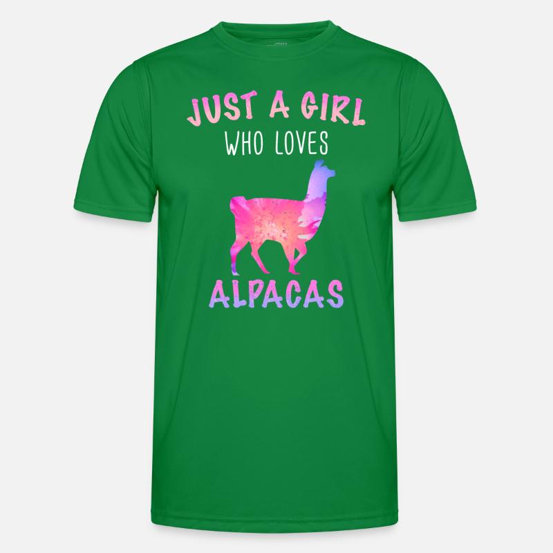 Alpaca Llama Men's Functional T-Shirt