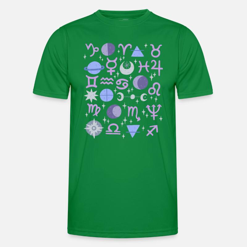 Astrologi Funktionsshirt til herrer