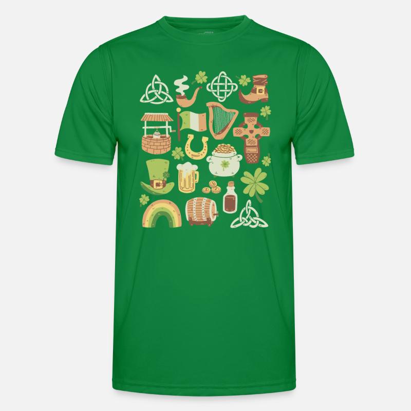 Irland Männer Funktions-T-Shirt