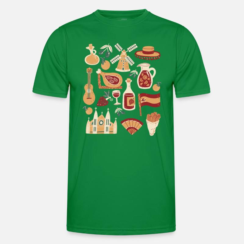 Spain Men's Functional T-Shirt