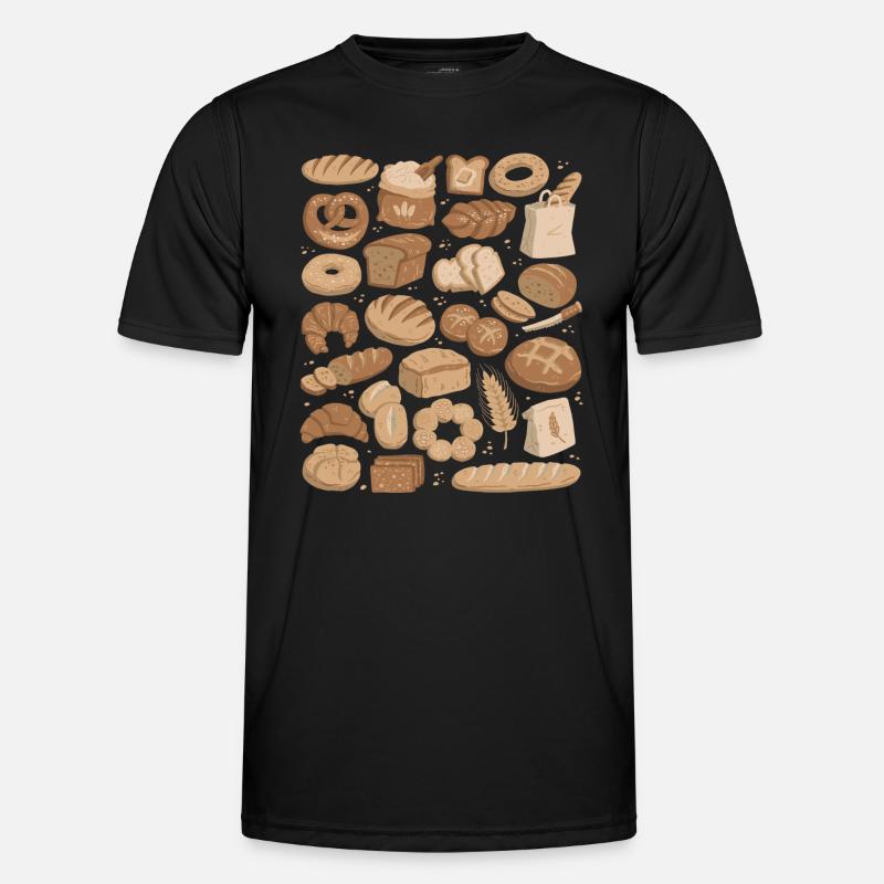 Brot Männer Funktions-T-Shirt