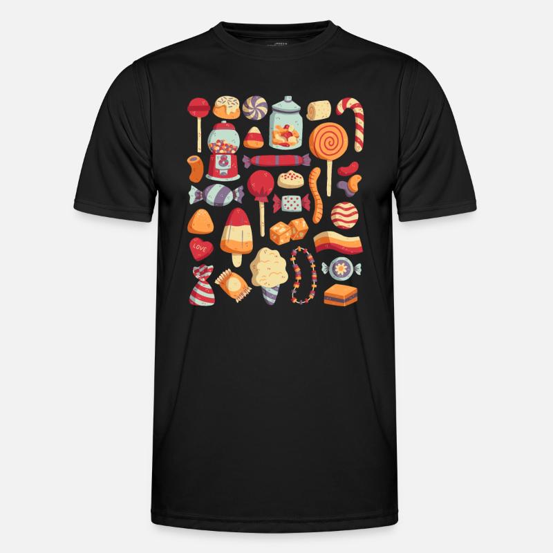 Sweets - Men's Functional T-Shirt - black