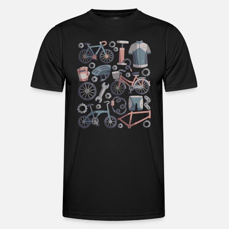 Fahrrad Männer Funktions-T-Shirt