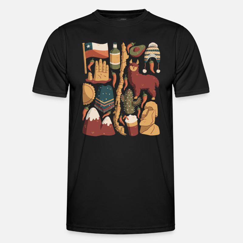Chile Men's Functional T-Shirt