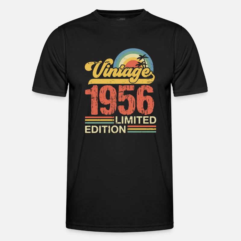 1956 - Funktionsshirt til herrer - sort