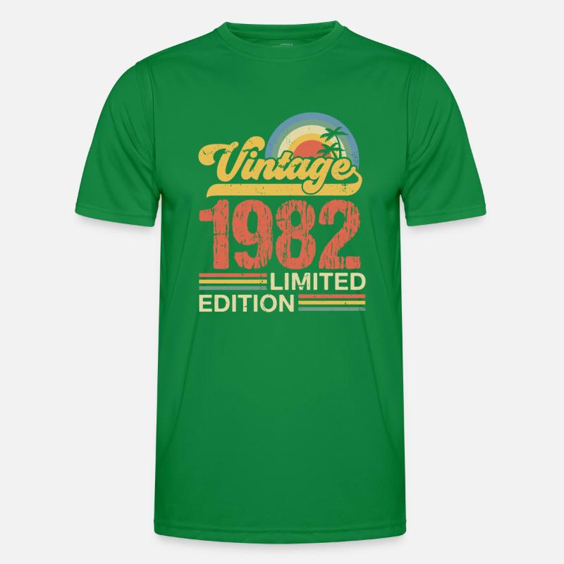 1982 Männer Funktions-T-Shirt