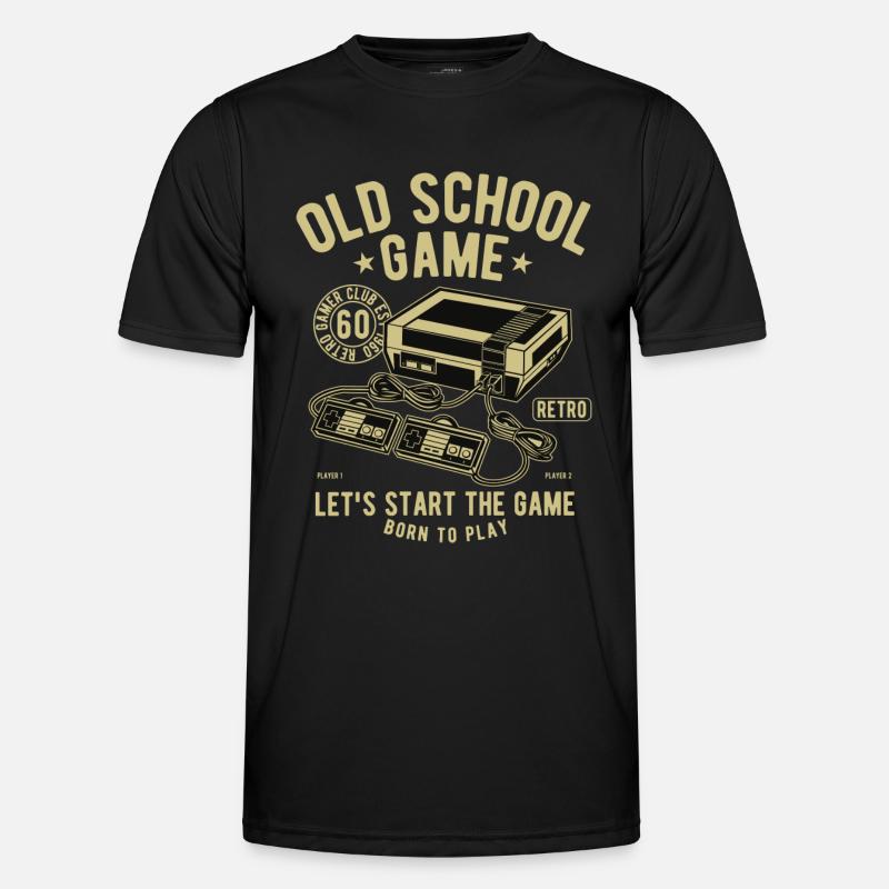 Old School Jeu T-shirt sport Homme