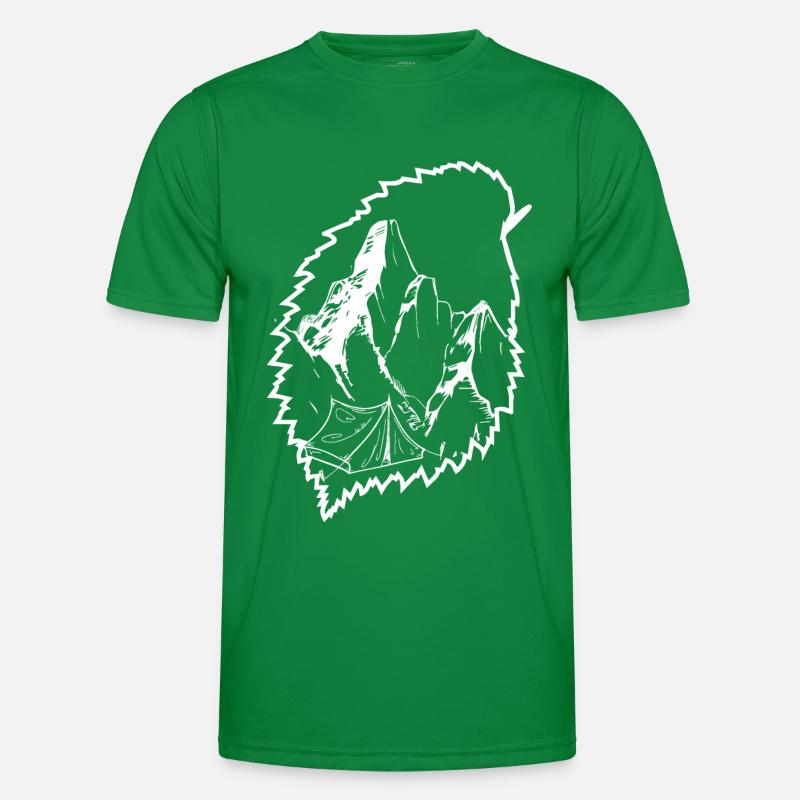 Berg - Campingzelt - (11) Männer Funktions-T-Shirt