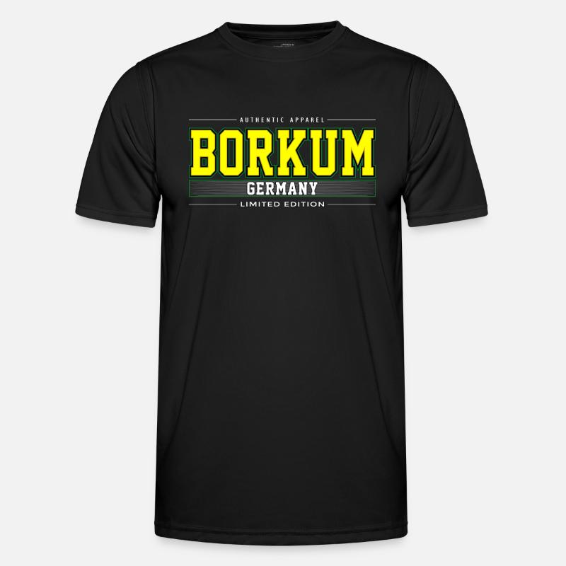 Borkum - Men's Functional T-Shirt - black
