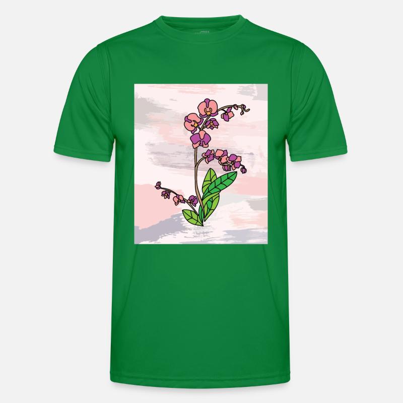 Vintage Fleurs Colorées T-shirt sport Homme
