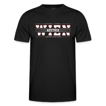 Vienne - T-shirt sport Homme - noir - Devant - AI Model Male 178 dark (178cm)