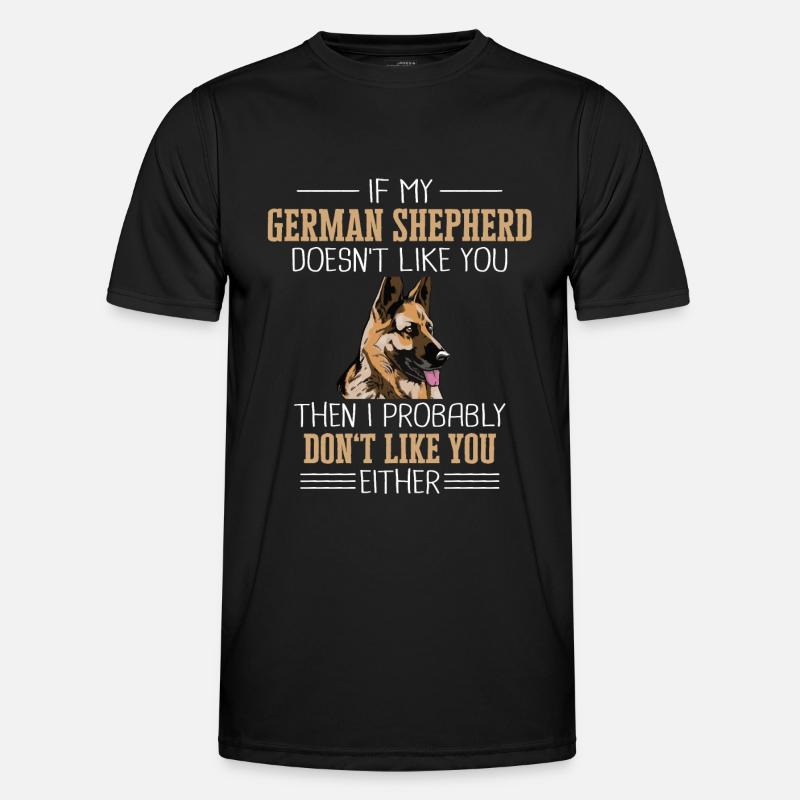 German Shepherd Dog Men's Functional T-Shirt