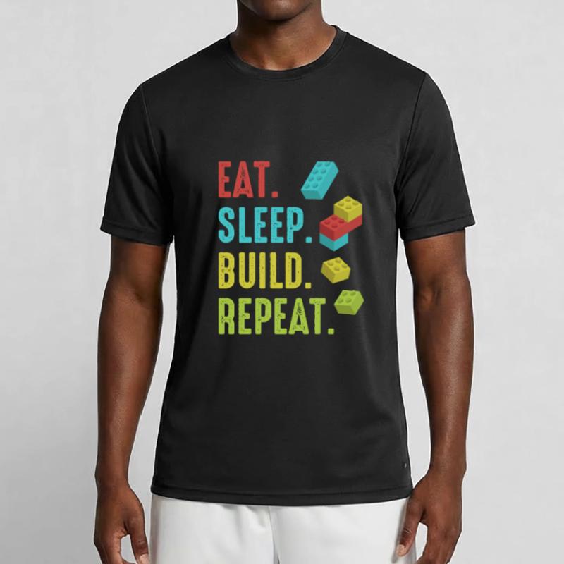 Brick Builder Brick Building Master Builder T-shirt sport Homme
