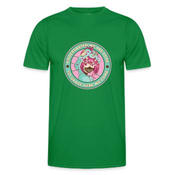 École primaire de fin d’études maternelles - T-shirt sport Homme - vert - Devant - AI Model Male 178 dark (178cm)