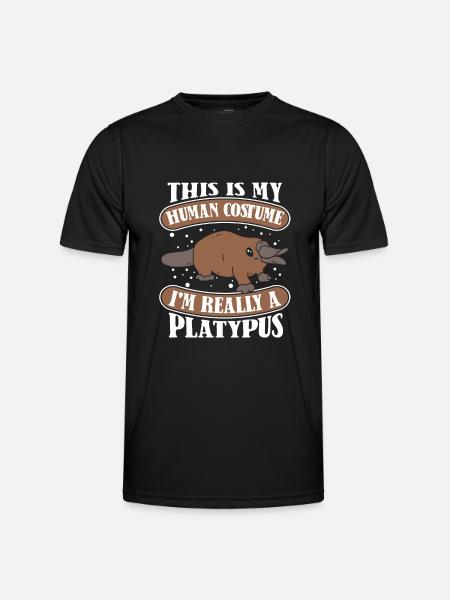 Platypus Animal - Men's Functional T-Shirt - black
