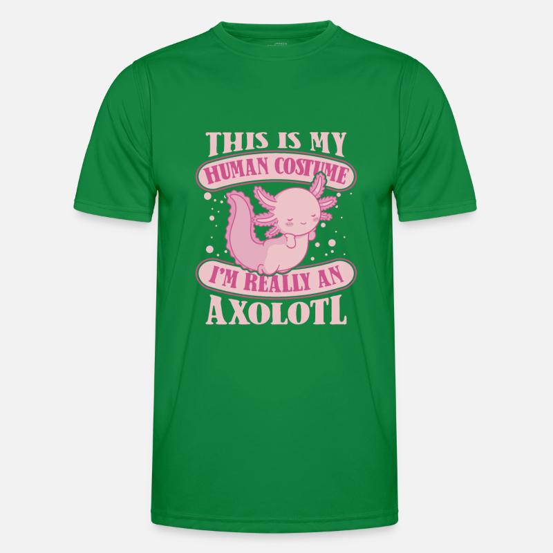 Poisson Axolotl T-shirt sport Homme