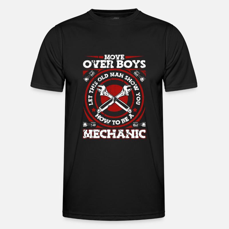 Mechanic Screwdriver Workshop - Men's Functional T-Shirt - black