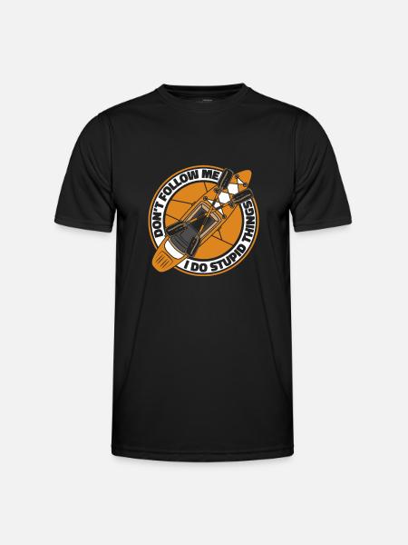 Kajak Kayak Kayaking - Men's Functional T-Shirt - black