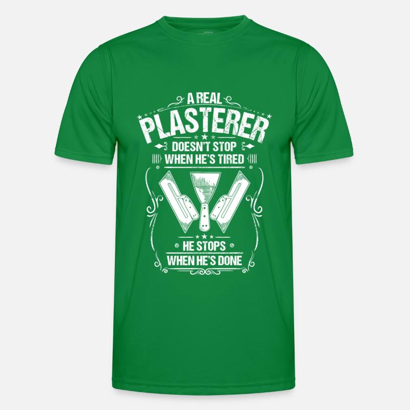 Plasterer plasterer plasterer plasterer Men's Functional T-Shirt