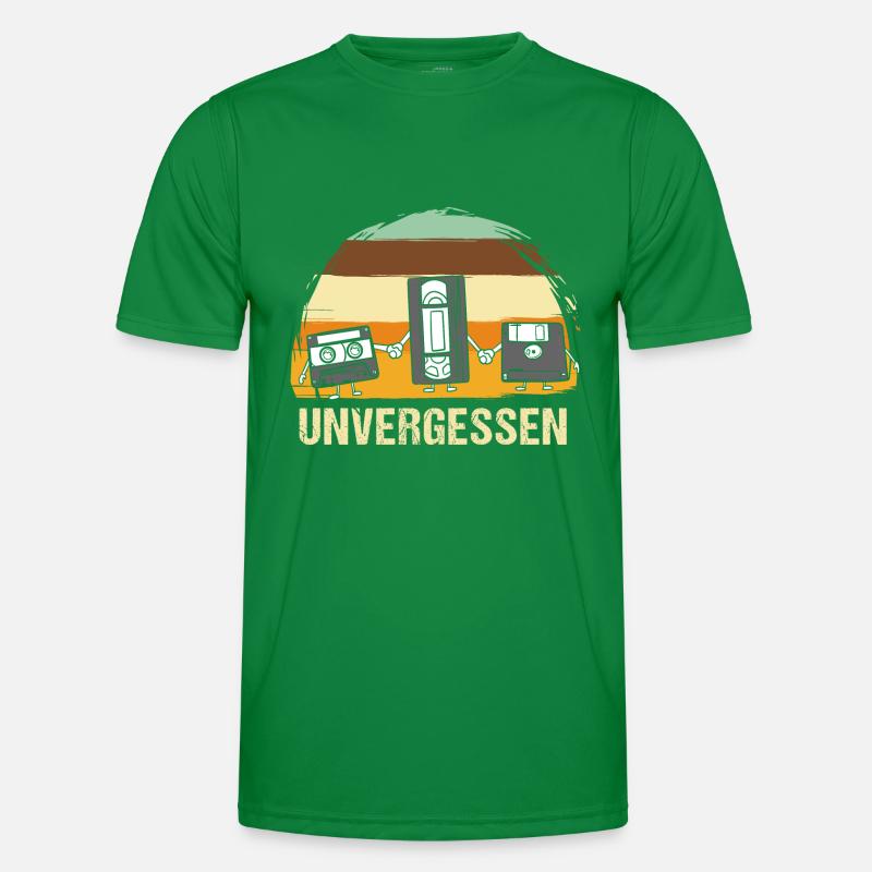 UNFORGETTABLE NEVER FORGET Retro Design Cassette Men's Functional T-Shirt