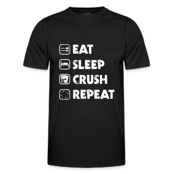 Poker Geschenk Pokern Texas Holdem Pokerspieler - T-shirt sport Homme - noir - Devant - AI Model Male 178 dark (178cm)