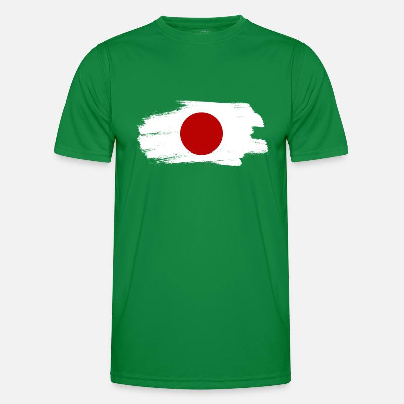 Drapeau du Japon Look Usé Nihon Drapeau Japonais T-shirt sport Homme