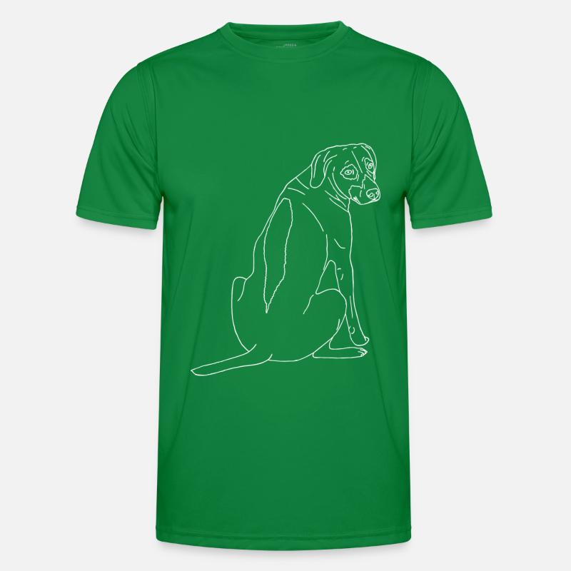 Rhodesian Ridgeback Männer Funktions-T-Shirt