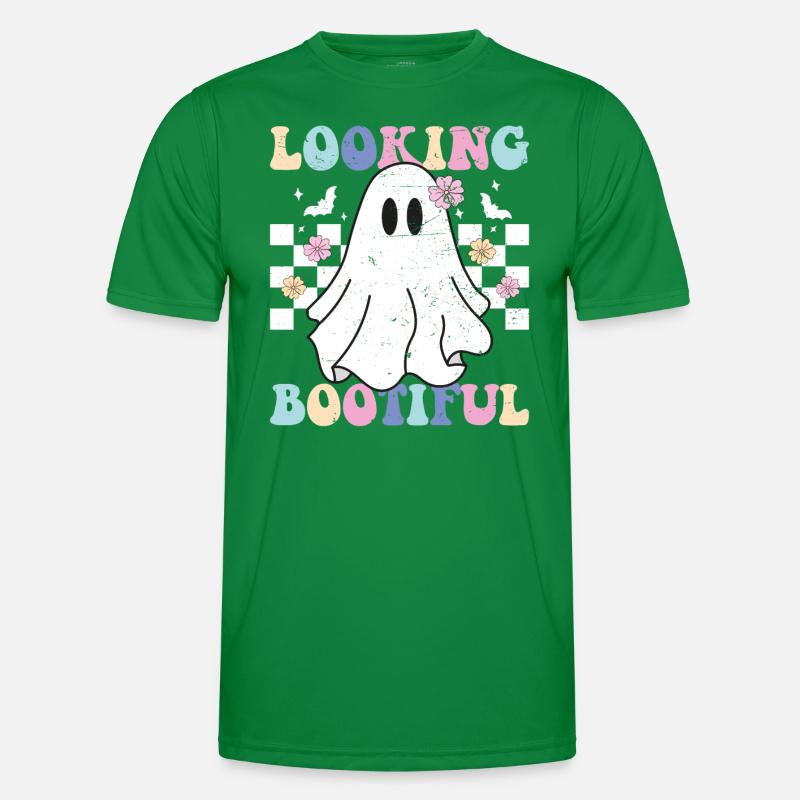 looking bootiful ghost halloween T-shirt sport Homme