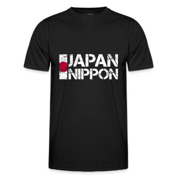 Japan - Männer Funktions-T-Shirt - Schwarz - Vorne - AI Model Male 178 dark (178cm)