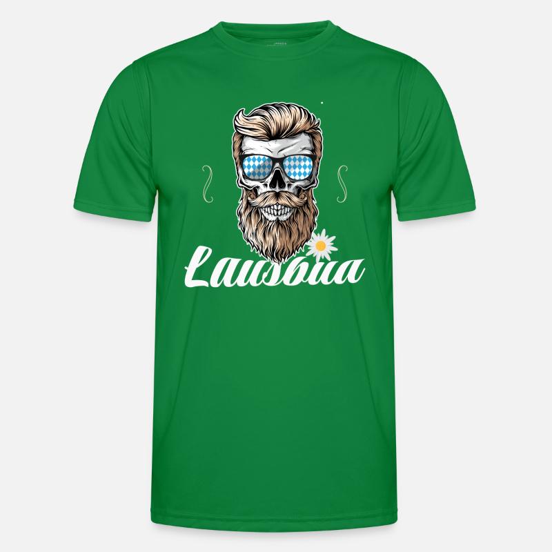Lausbua Lederhosen Männer Funktions-T-Shirt